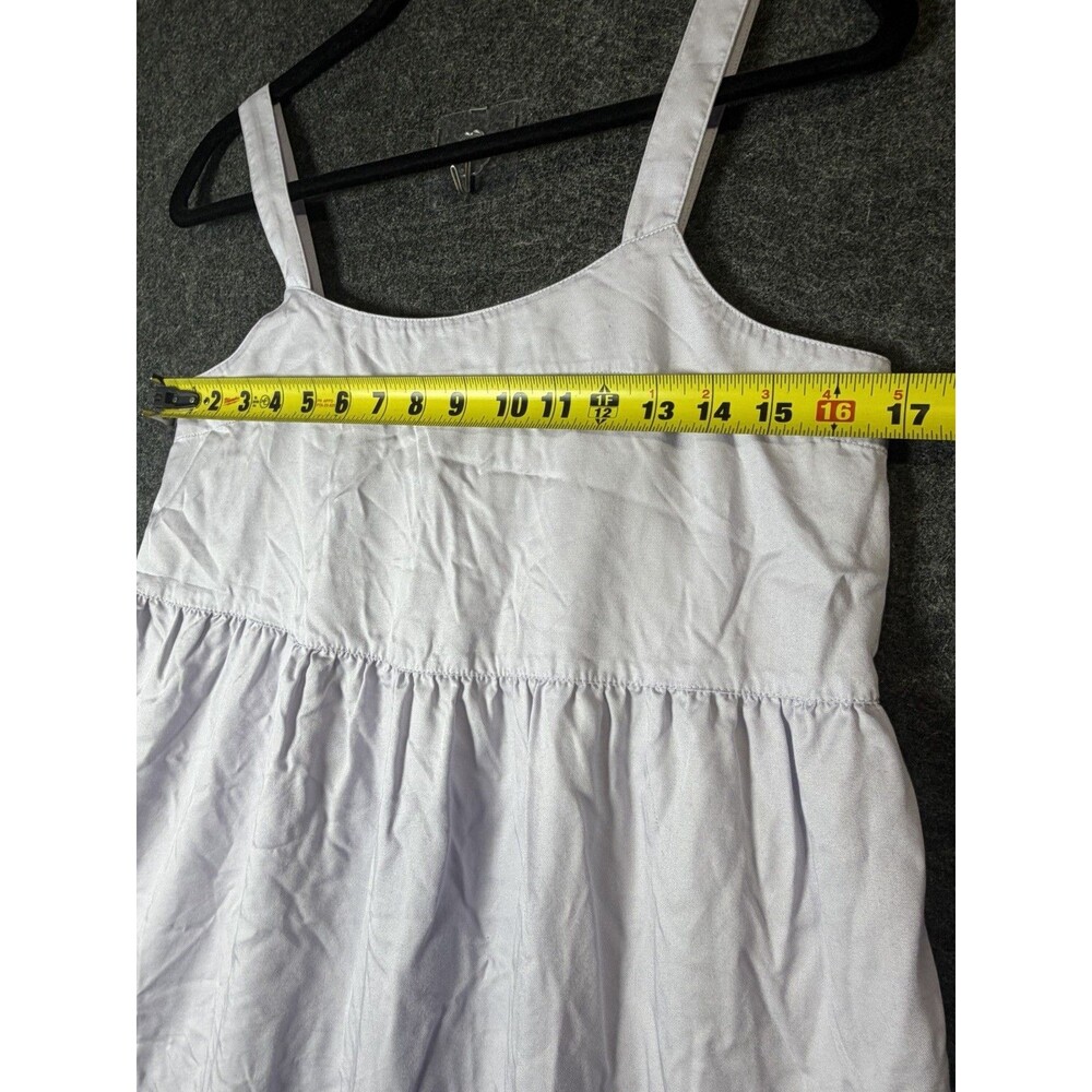 The Drop Women’s Small Lavender Purple Tencel Tiered Maxi Sundress Pockets S - Picture 3 of 10